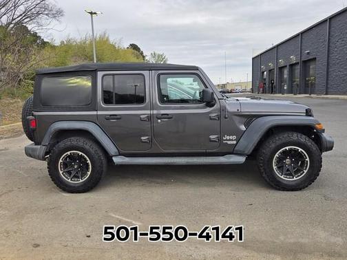 Granite Crystal Metallic 2018 Jeep Wrangler Unlimited Sport