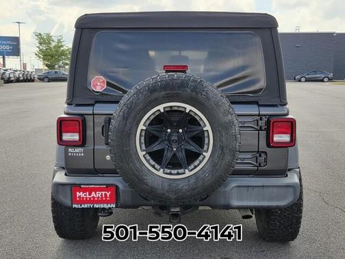 Granite Crystal Metallic 2018 Jeep Wrangler Unlimited Sport S