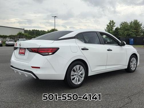 Cloud White 2024 Nissan Sentra S
