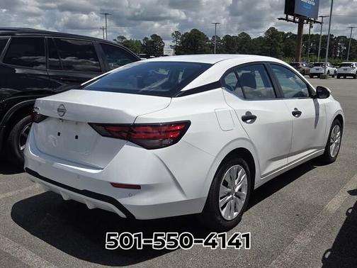 Cloud White 2024 Nissan Sentra S