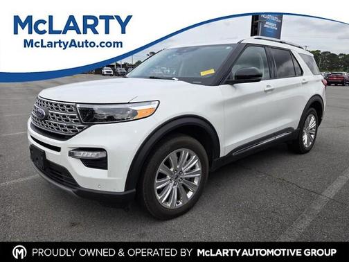 White 2023 Ford Explorer Limited