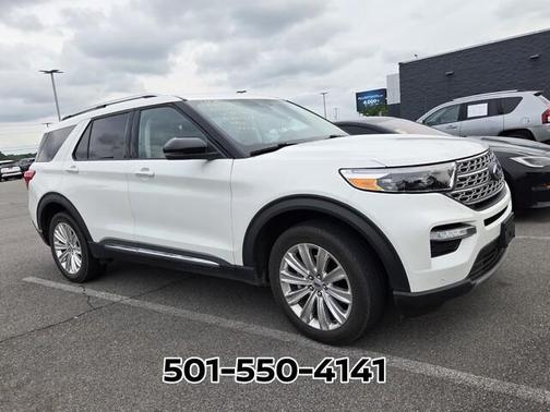 White 2023 Ford Explorer Limited