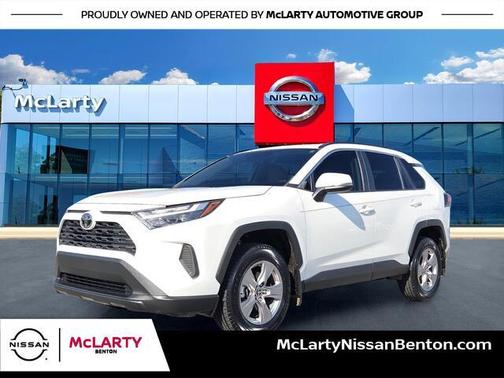 White 2022 Toyota RAV4 XLE