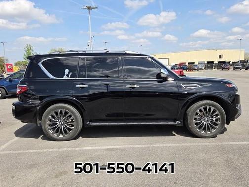 Black 2022 Nissan Armada Platinum