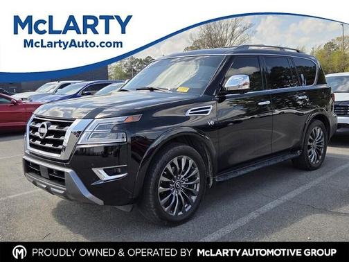 Black 2022 Nissan Armada Platinum