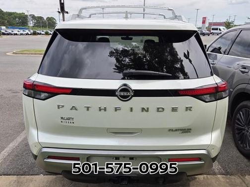 Pearl White 2024 Nissan Pathfinder Platinum