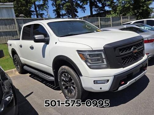 Glacier White 2021 Nissan Titan PRO-4X
