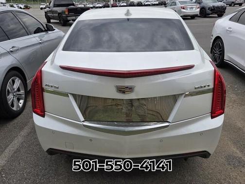 Crystal White 2016 Cadillac ATS 2.0L Turbo Luxury