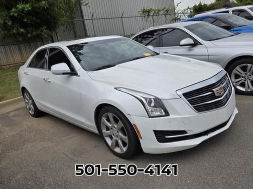 Crystal White 2016 Cadillac ATS 2.0L Turbo Luxury