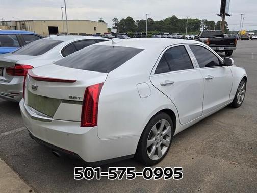 Crystal White 2016 Cadillac ATS 2.0L Turbo Luxury