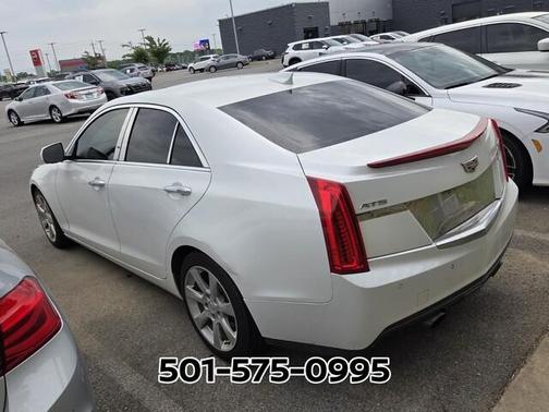 Crystal White 2016 Cadillac ATS 2.0L Turbo Luxury