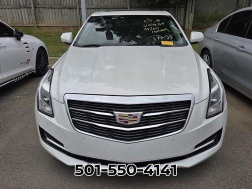 Crystal White 2016 Cadillac ATS 2.0L Turbo Luxury