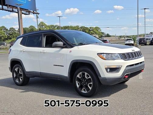 White Clearcoat 2017 Jeep Compass Trailhawk