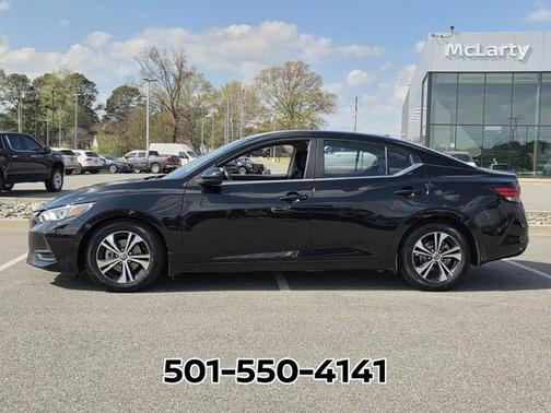 Black 2021 Nissan Sentra SV