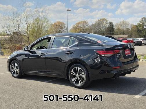 Black 2021 Nissan Sentra SV