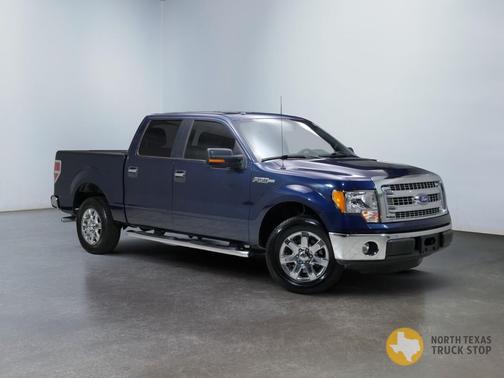 Blue Jeans Metallic 2014 Ford F-150 XLT