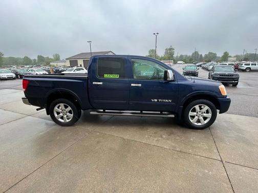 Dark Blue 2010 Nissan Titan Pro-4X
