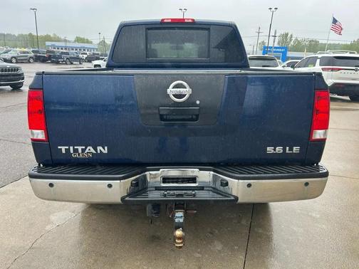 Dark Blue 2010 Nissan Titan Pro-4X