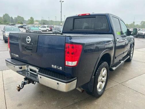 Dark Blue 2010 Nissan Titan Pro-4X