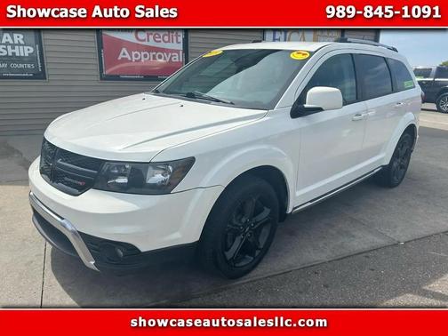 Vice White 2019 Dodge Journey Crossroad