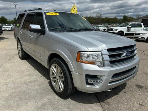 Ingot Silver Metallic 2015 Ford Expedition Platinum