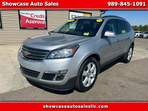 Silver Ice Metallic 2017 Chevrolet Traverse 1LT