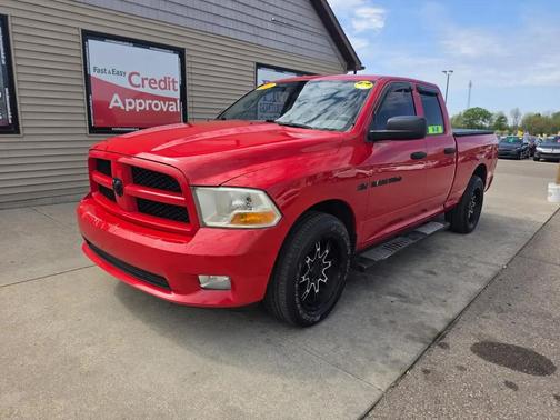 Red 2012 RAM 1500 ST