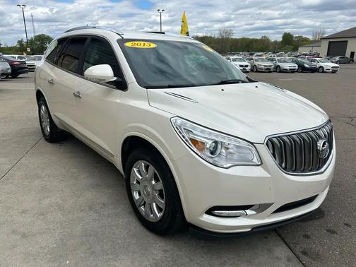 White 2013 Buick Enclave Leather