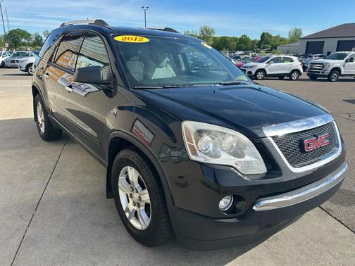 Carbon Black Metallic 2012 GMC Acadia SLE