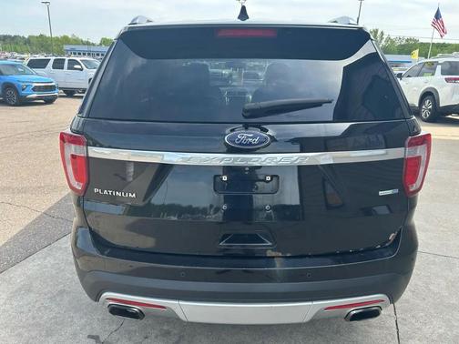 Shadow Black 2016 Ford Explorer Platinum