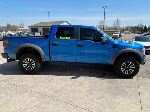 Blue Flame Metallic 2014 Ford F-150 SVT Raptor