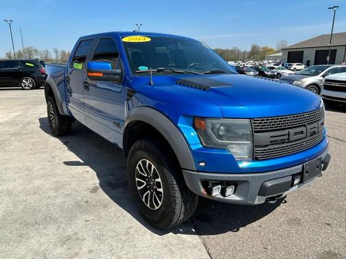 Blue Flame Metallic 2014 Ford F-150 SVT Raptor