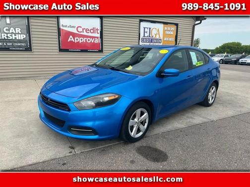 Laser Blue Pearl Coat 2015 Dodge Dart SXT