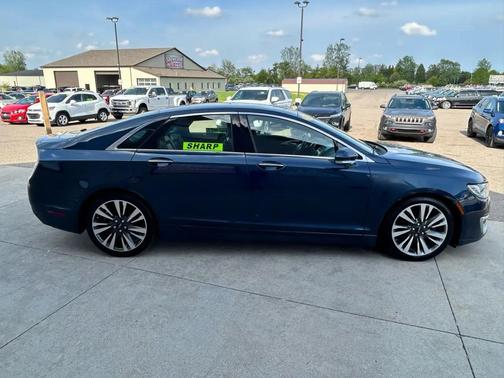 Midnight Sapphire Blue Metallic 2017 Lincoln MKZ Base