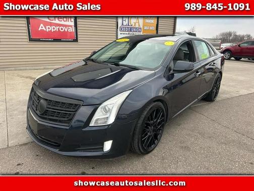 Sapphire Blue Metallic 2014 Cadillac XTS Vsport Premium
