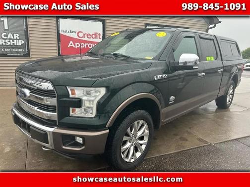 Dark Green 2016 Ford F-150 King Ranch