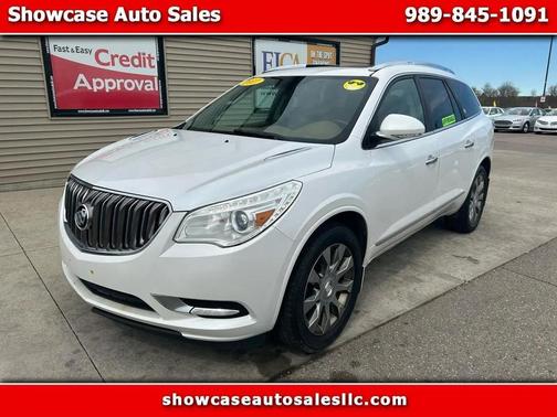White 2017 Buick Enclave Leather