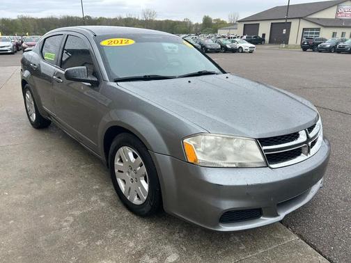 Black Clearcoat 2012 Dodge Avenger SE