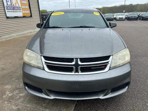 Black Clearcoat 2012 Dodge Avenger SE