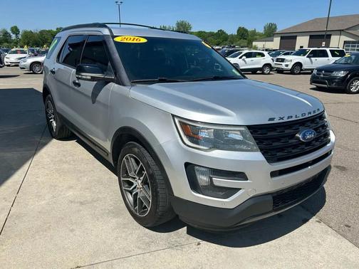 Ingot Silver Metallic 2016 Ford Explorer Sport