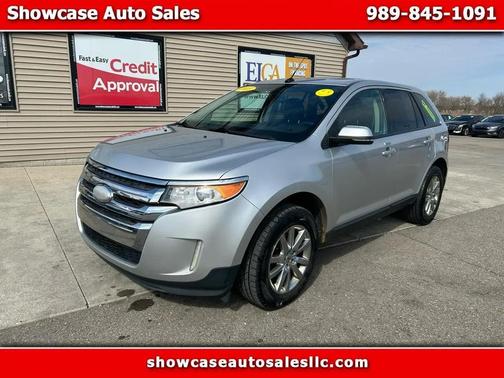 Ingot Silver Metallic 2013 Ford Edge SEL