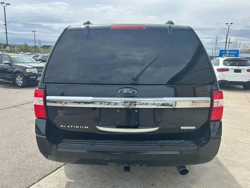 Shadow Black 2017 Ford Expedition EL Platinum