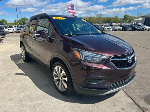 Burgundy 2017 Buick Encore Preferred