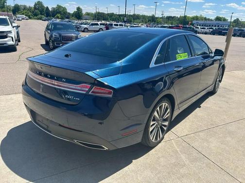 Midnight Sapphire Blue Metallic 2017 Lincoln MKZ Reserve I