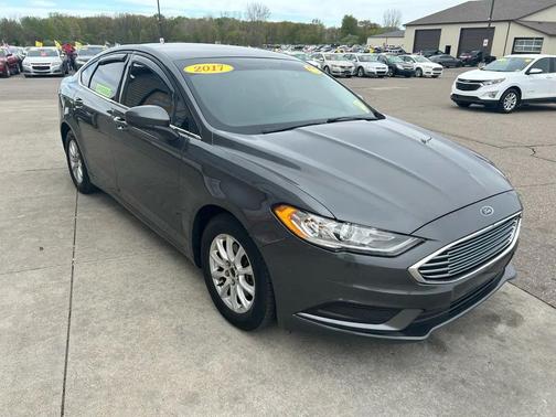Shadow Black 2017 Ford Fusion S