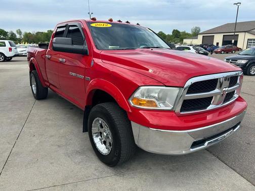 Red 2012 RAM 1500 SLT