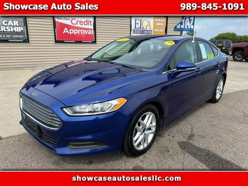 Deep Impact Blue 2015 Ford Fusion SE