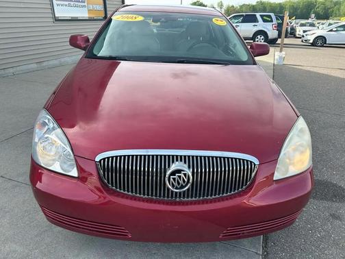 Red 2008 Buick Lucerne CXL