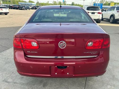 Red 2008 Buick Lucerne CXL