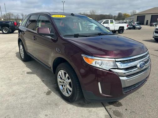 Maroon 2011 Ford Edge Limited